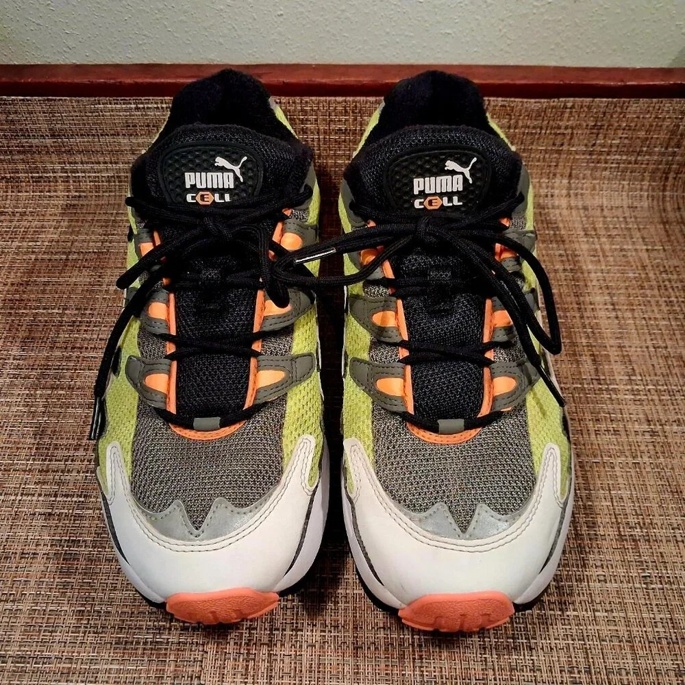 Puma Cell Alien OG M 369801-07 Yellow Alert/ Orange Men’s sz 10 - Picture 6 of 12